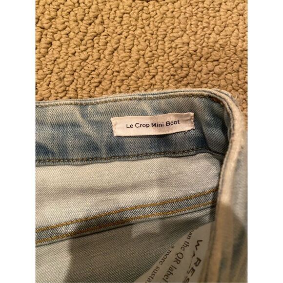 FRAME LE CROP MINI BOOT STEP FRAY 25 - Picture 4 of 7